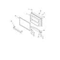 Maytag MTB2254EES03 freezer door parts diagram