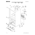 Maytag MBF2258XEQ1 cabinet parts diagram