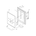 Maytag MBF2258XEQ1 refrigerator door parts diagram