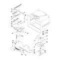 Jenn-Air JFC2089WTW2 freezer liner parts diagram