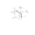 Jenn-Air JFC2089WTW2 freezer door parts diagram