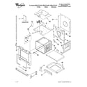 Whirlpool RBD277PVQ02 lower oven parts diagram