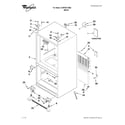 Whirlpool GX5FHDXVB04 cabinet parts diagram
