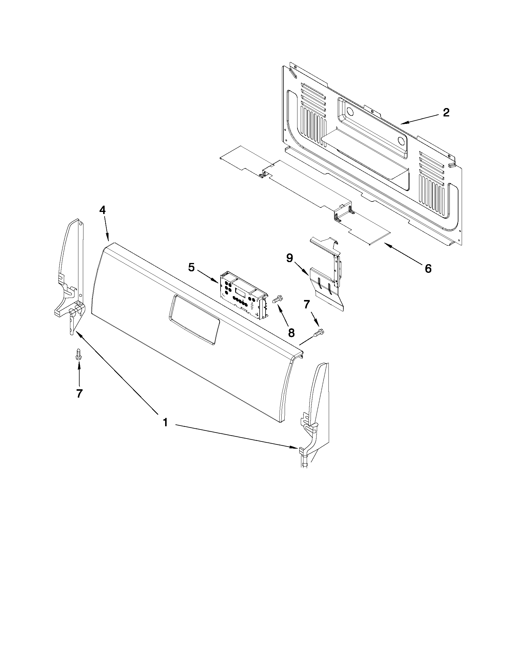 Amana AGR4422VDD0 backguard parts diagram