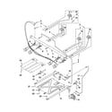 Whirlpool WFG361LVB0 manifold parts diagram
