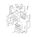 Whirlpool WFG361LVB0 chassis parts diagram