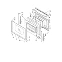 Whirlpool WFG361LVB0 door parts diagram