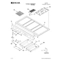 Jenn-Air JGD8348CDP17 cooktop parts diagram
