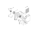 Jenn-Air JGD8348CDP17 blower unit parts diagram
