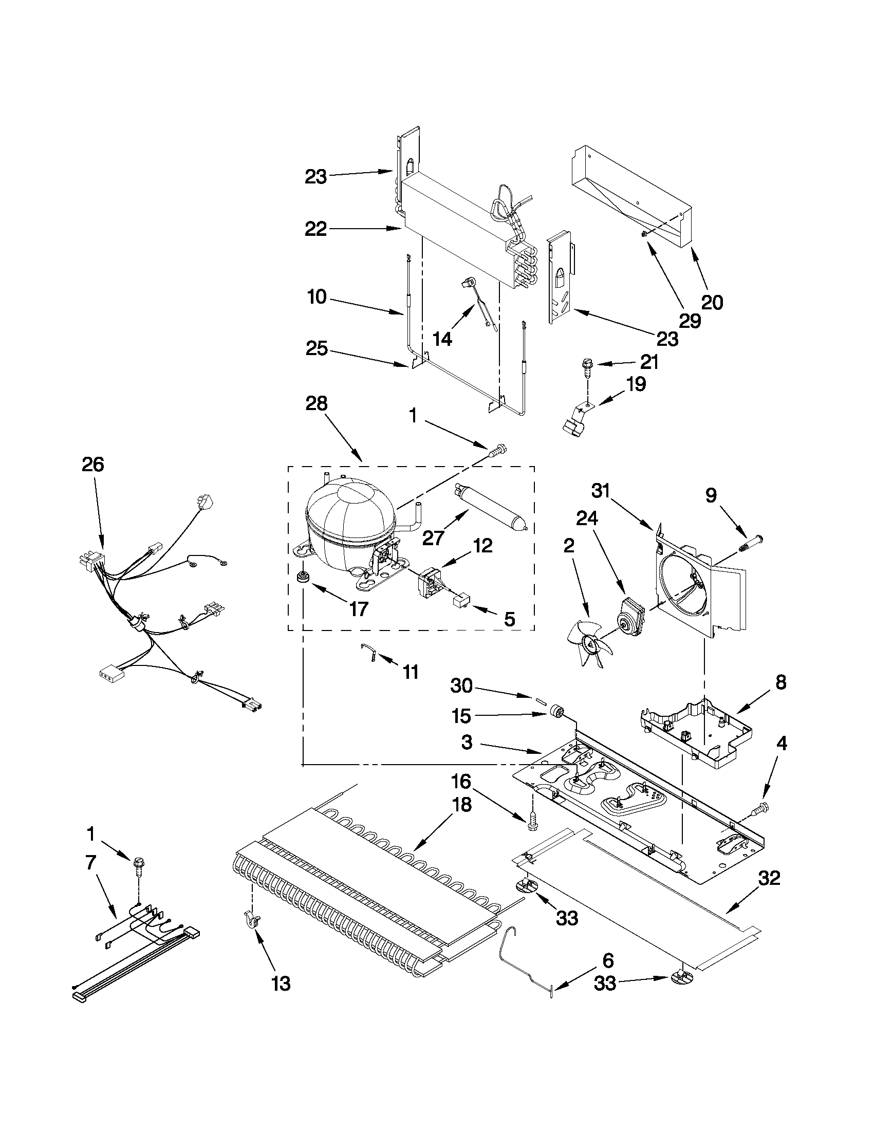 Maytag MFI2569VEM1 unit parts diagram