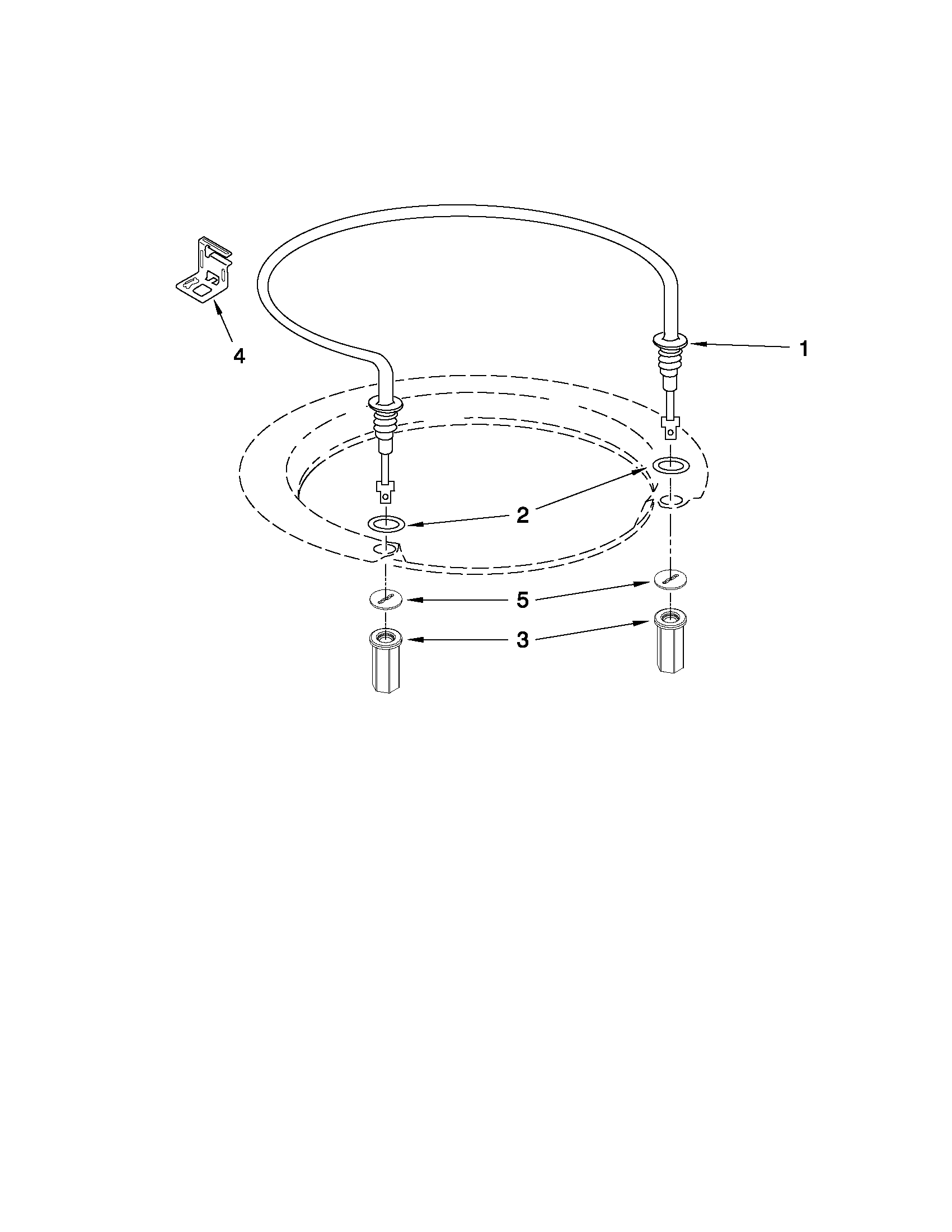Whirlpool GU2800XTVT2 heater parts diagram