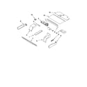 Whirlpool RBD305PVQ03 top venting parts diagram