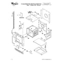 Whirlpool RBD307PVB03 upper oven parts diagram
