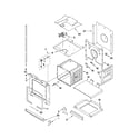 Whirlpool RBD307PVB03 lower oven parts diagram