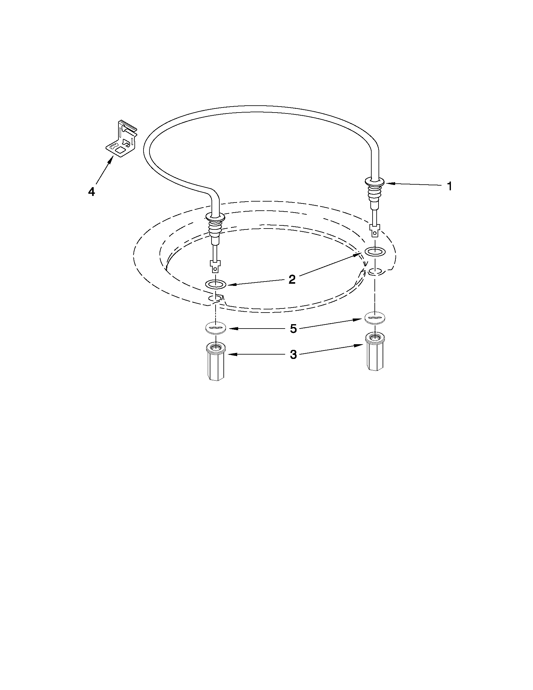 Whirlpool DU1014XTXT2 heater parts diagram