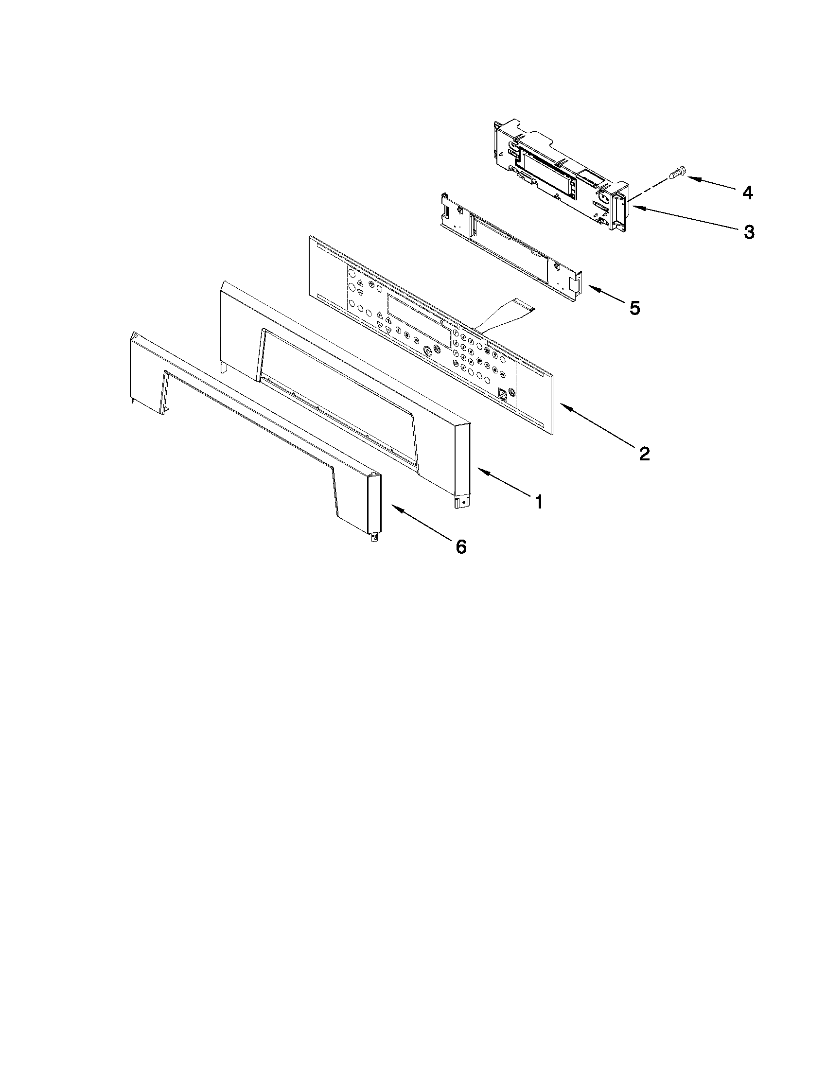 Whirlpool RBS277PVQ04 control panel parts diagram