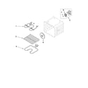 Whirlpool RBS277PVB04 internal oven parts diagram