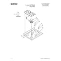 Maytag MGR6775BDS20 cooktop parts diagram