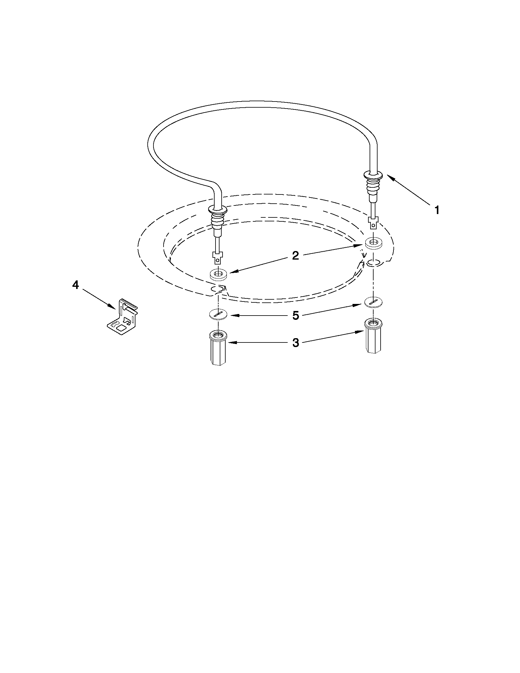 Maytag MDC4809AWW2 heater parts diagram