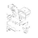Maytag MFX2571XEM2 freezer liner parts diagram