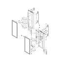 Maytag MFX2571XEM2 refrigerator door parts diagram
