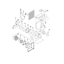 Jenn-Air JES9800CAR00 blower assembly parts diagram