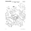 KitchenAid KEBC147VBL03 oven parts diagram