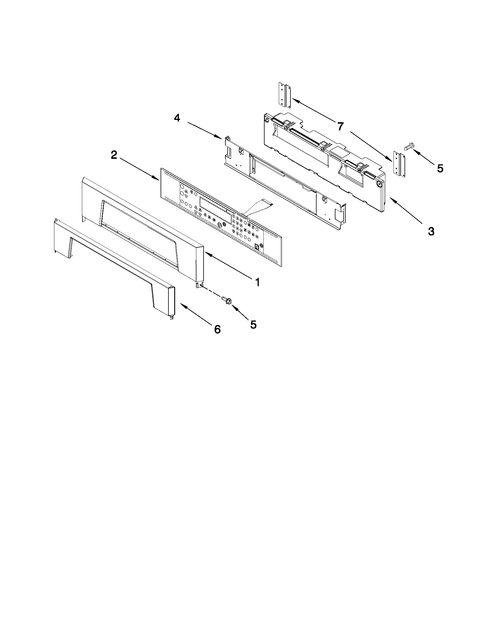 Whirlpool GBS309PVB04 control panel parts diagram