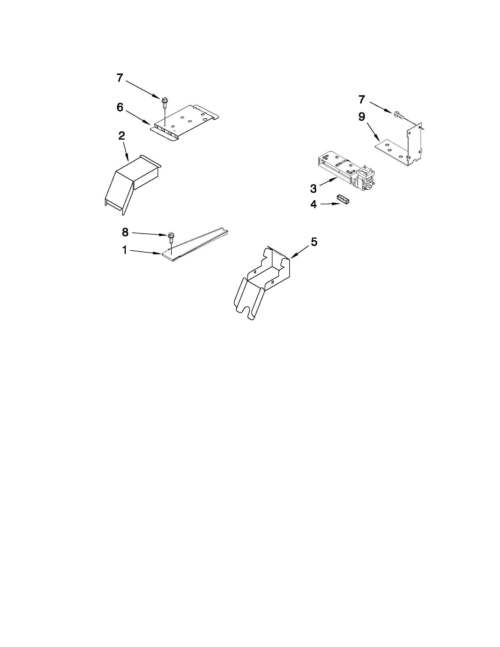 KitchenAid KERS807XSP00 top venting parts diagram
