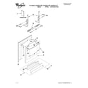 Whirlpool GU2475XTVQ2 door and panel parts diagram