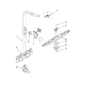 Whirlpool GU2475XTVQ2 upper wash and rinse parts diagram