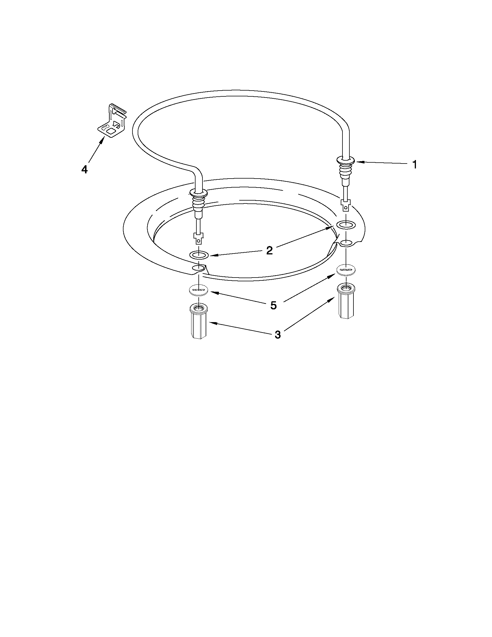 Whirlpool GU2475XTVB2 heater parts diagram