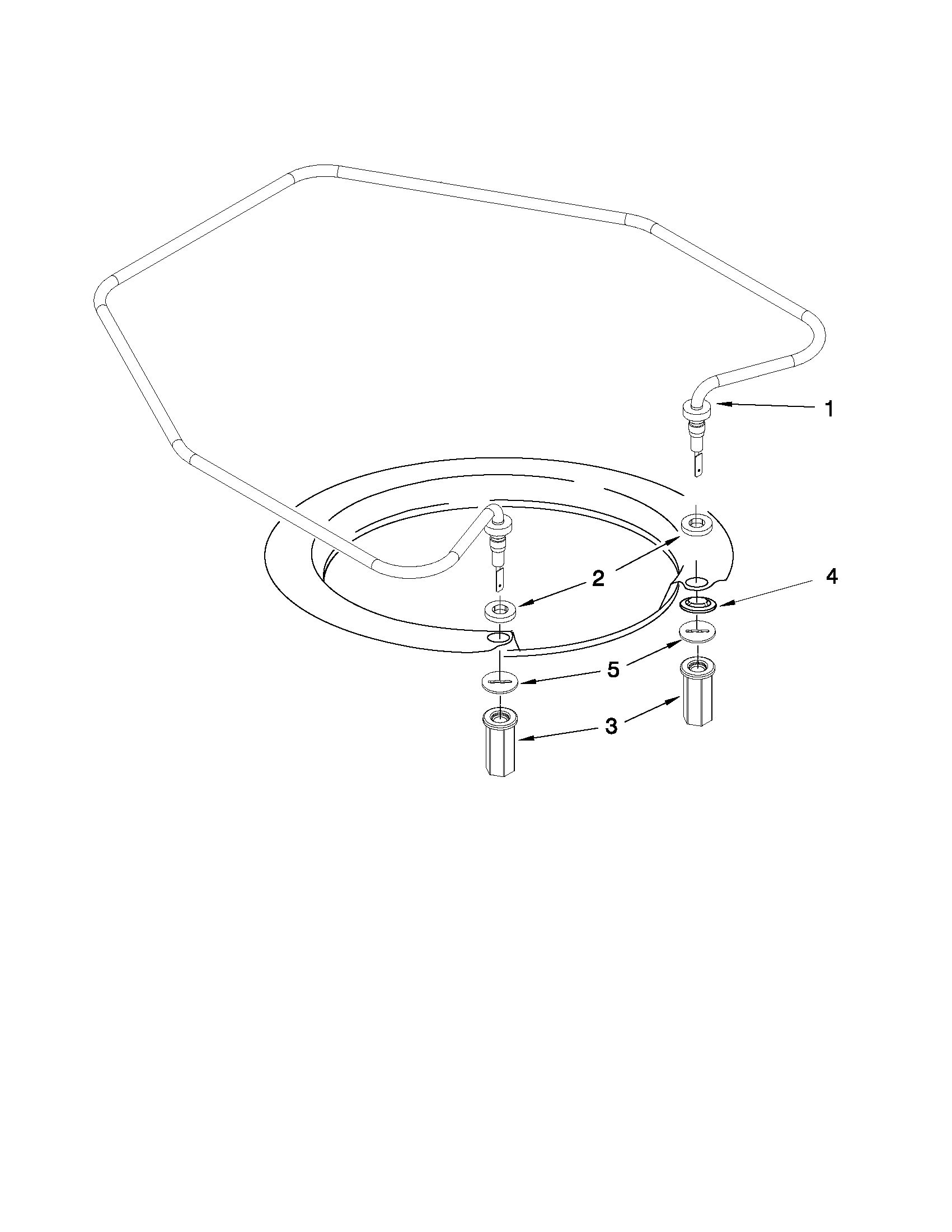 Whirlpool GU3600XTVB3 heater parts diagram