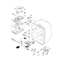 Whirlpool GI7FVCXWB01 refrigerator liner parts diagram