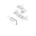 Whirlpool GI7FVCXWB01 freezer door parts diagram