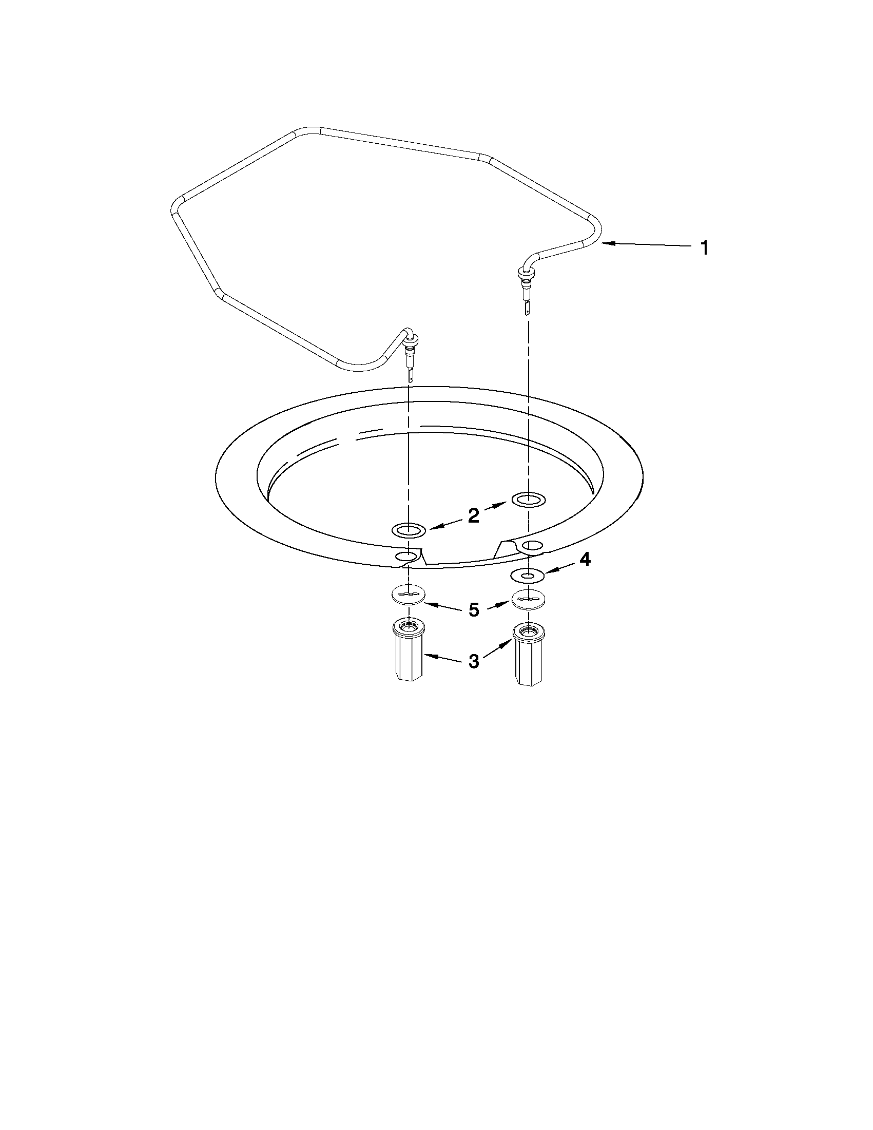KitchenAid KUDS40FVSS5 heater parts diagram