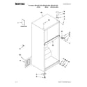 Maytag M8RXDGFXS00 cabinet parts diagram