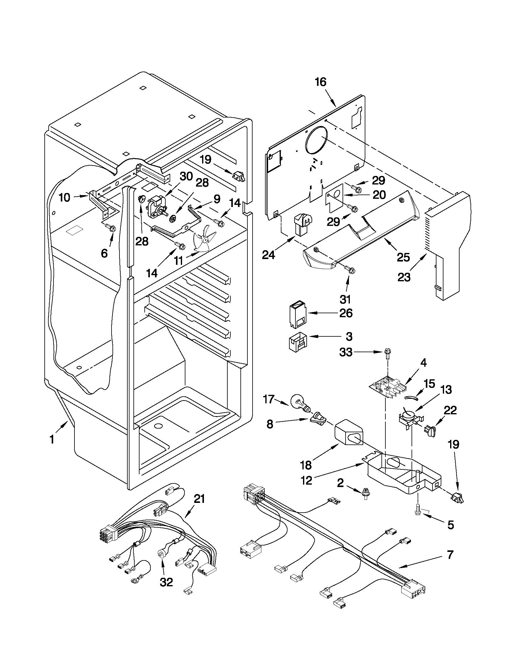 Amana A8RXEGFXW00 liner parts diagram