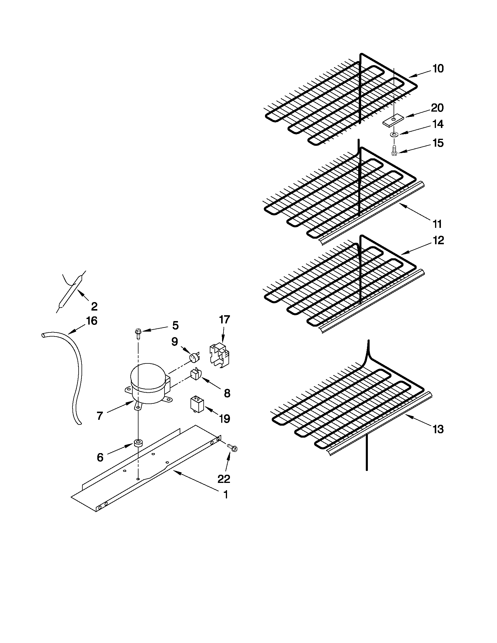 Maytag MQU1554TEW00 unit parts diagram