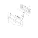 Whirlpool WFG114SVQ0 backguard parts diagram