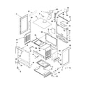 Whirlpool WFG114SVQ0 chassis parts diagram