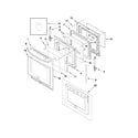 KitchenAid KERS206XSS1 door parts diagram