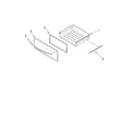 KitchenAid KERS206XSS1 drawer parts diagram