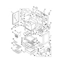 KitchenAid KERS208XSS1 chassis parts diagram