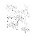 KitchenAid KBCO24RSBX02 shelf parts diagram