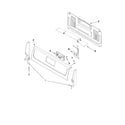 Whirlpool WFG114SWB0 backguard parts diagram