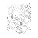 Whirlpool WFG114SWB0 chassis parts diagram