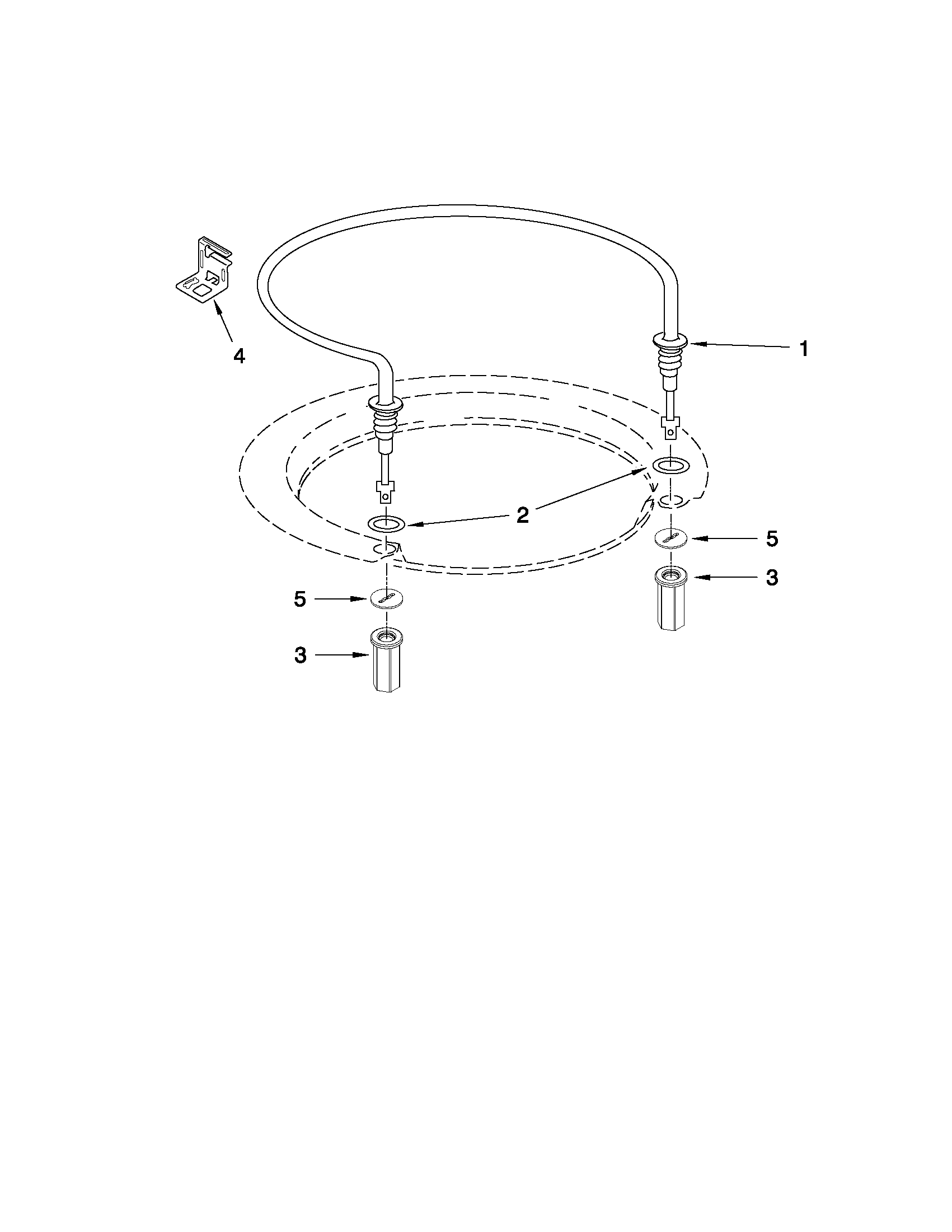 Magic Chef CDB7000AWW2 heater parts diagram