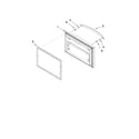 Maytag MFD2562VEW4 freezer door parts diagram