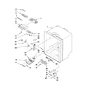 KitchenAid KBRS20EVWH3 refrigerator liner parts diagram
